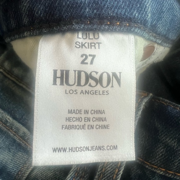 Hudson brand denim skirt-excellent condition - Picture 3 of 4